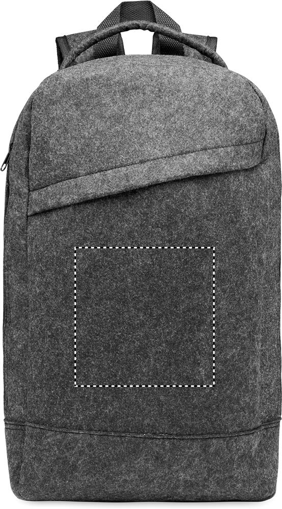 Vorderseite Tasche (14 x 14 cm)