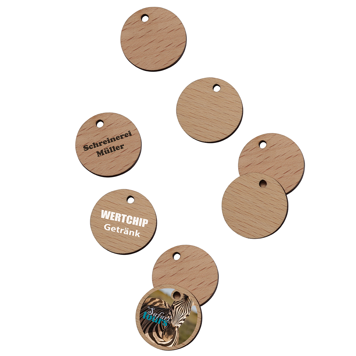 Chip Vorderseite (ø 2 cm)