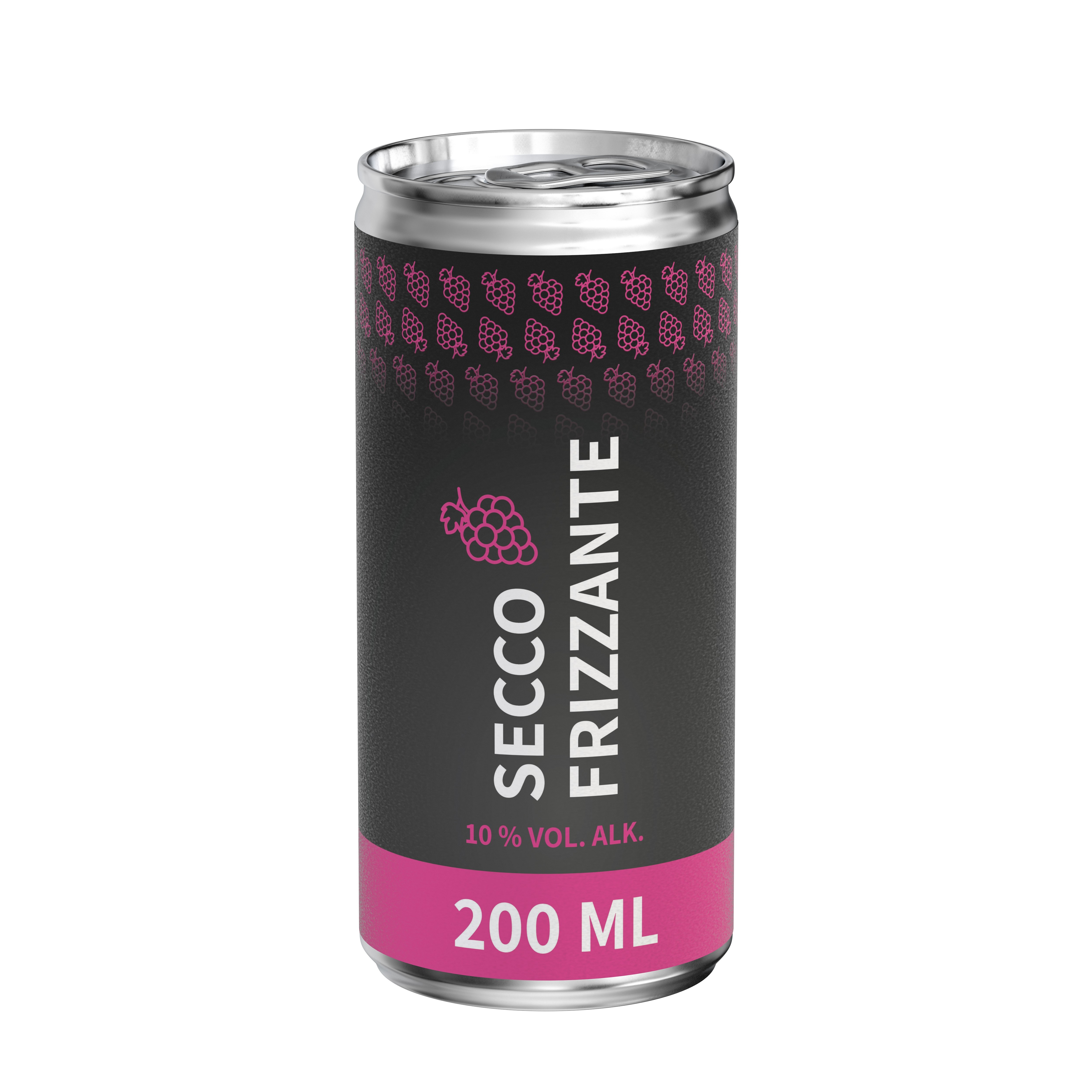 Eco Label auf Dose ( 17,2 x 9,8 cm )