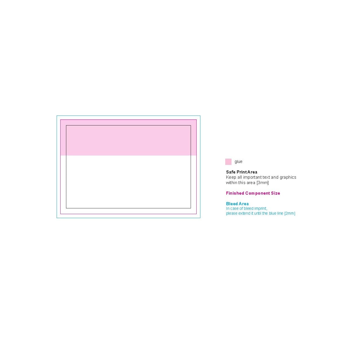 Einzelblattdruck (50 x 72 mm)