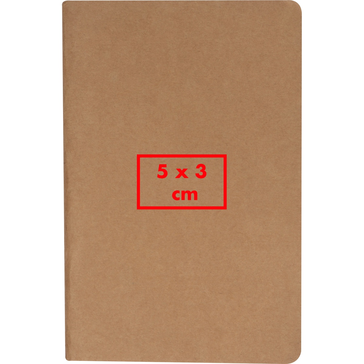 Auf dem Einband (5 x 3 cm)