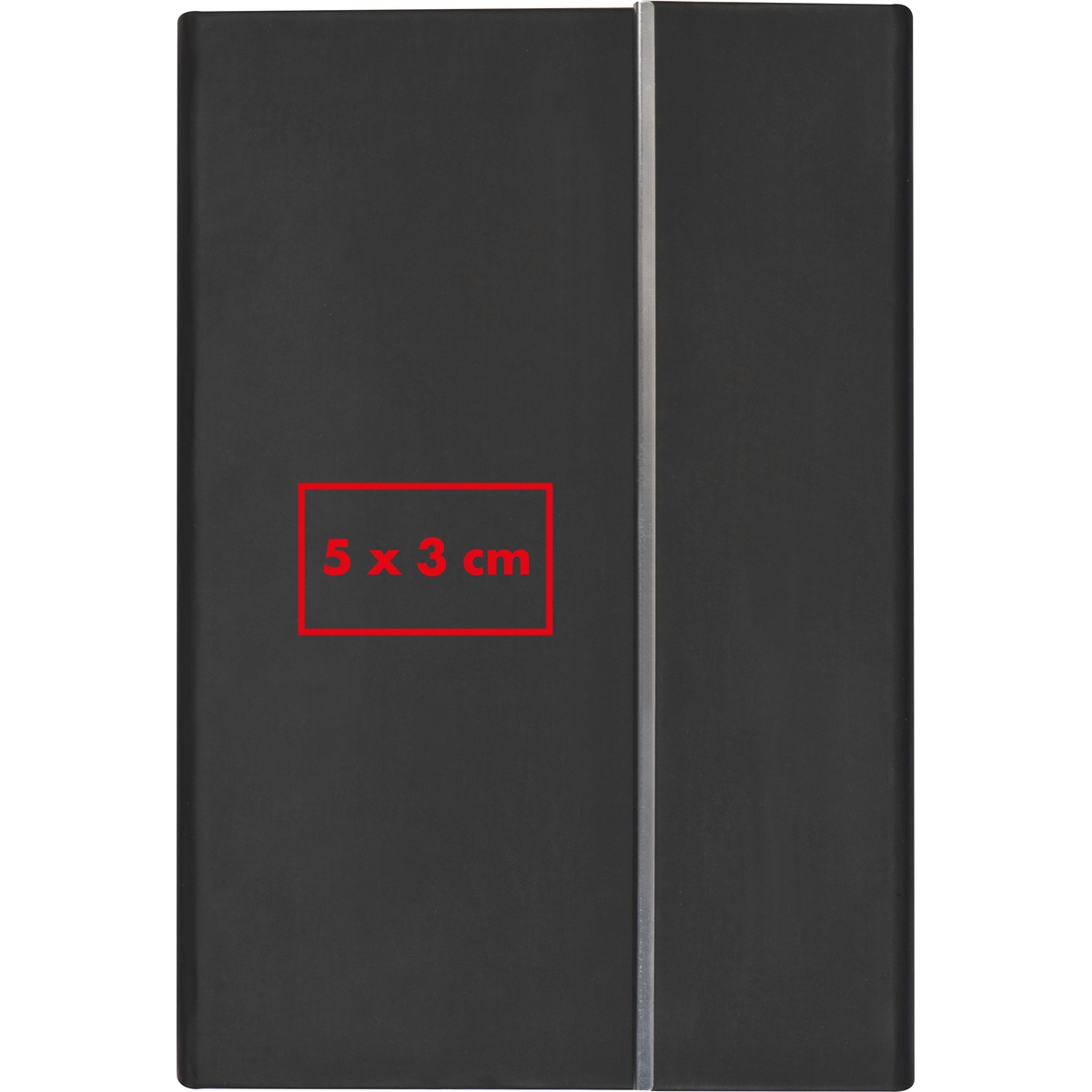 Auf dem Einband (5 x 3 cm)