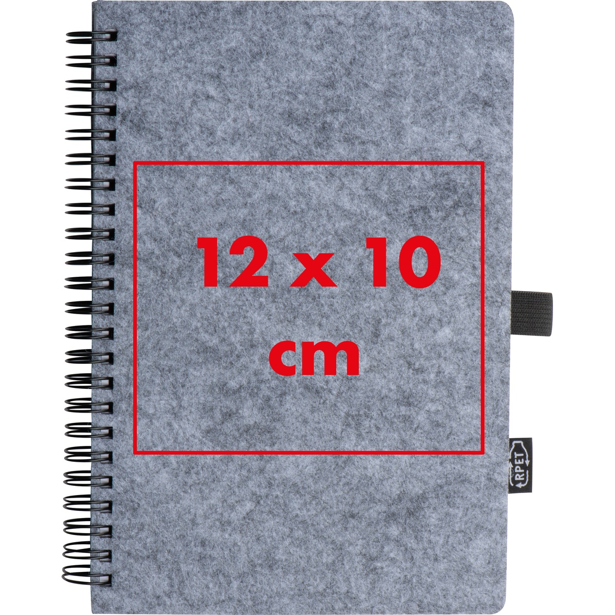 Auf der Vorderseite (12 x 10 cm)