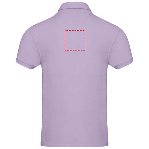 Großflächig auf die Rückseite (9,9 x 9,9 cm )