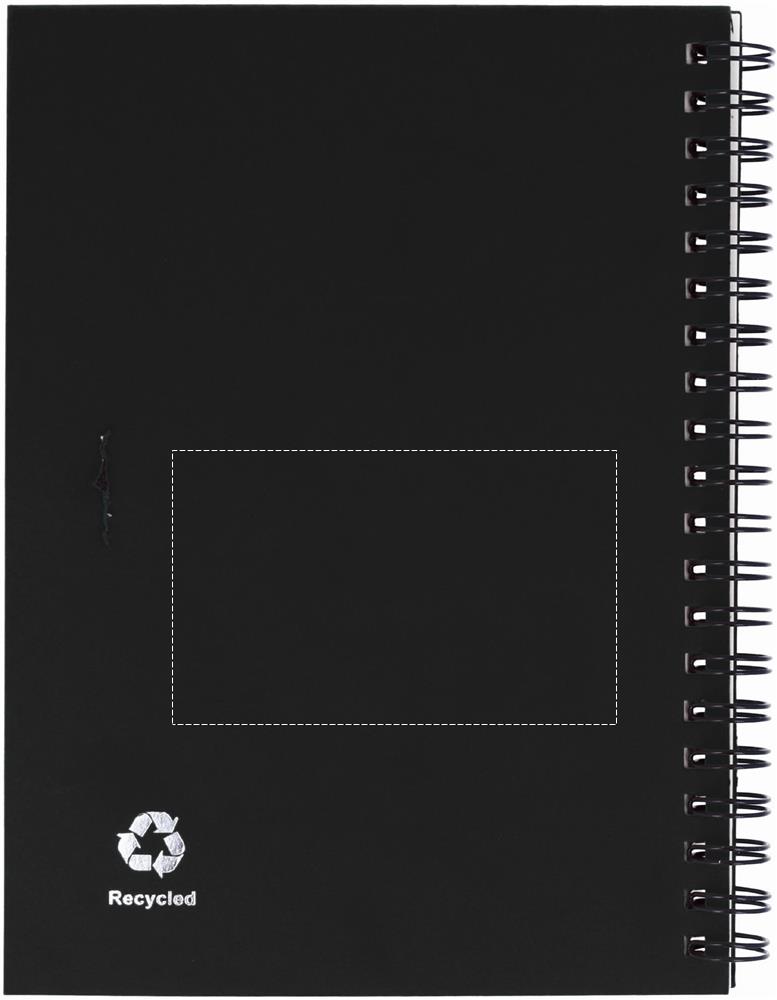 Rückseite Notizbuch (5 x 8 cm)