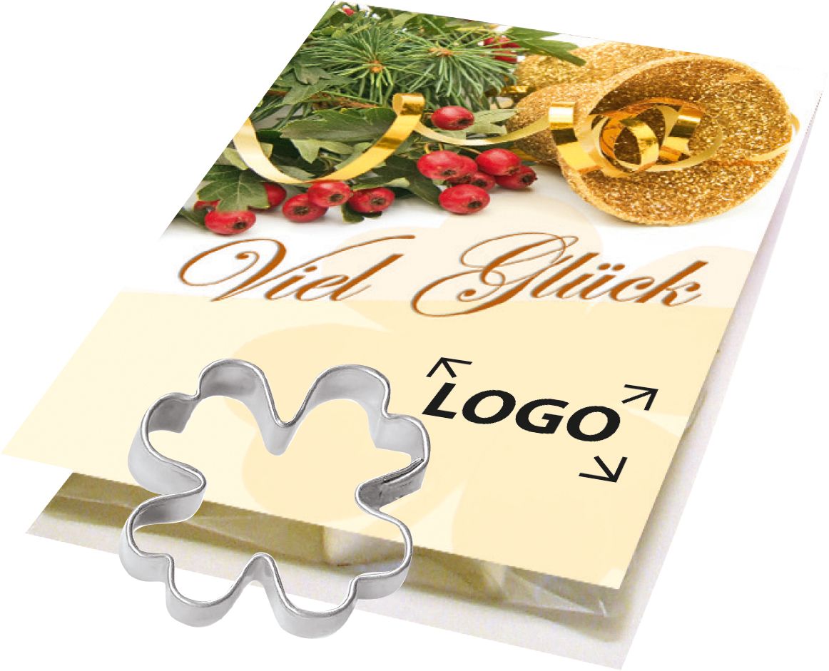 auf die Karte (21,0 x 7,8 cm)