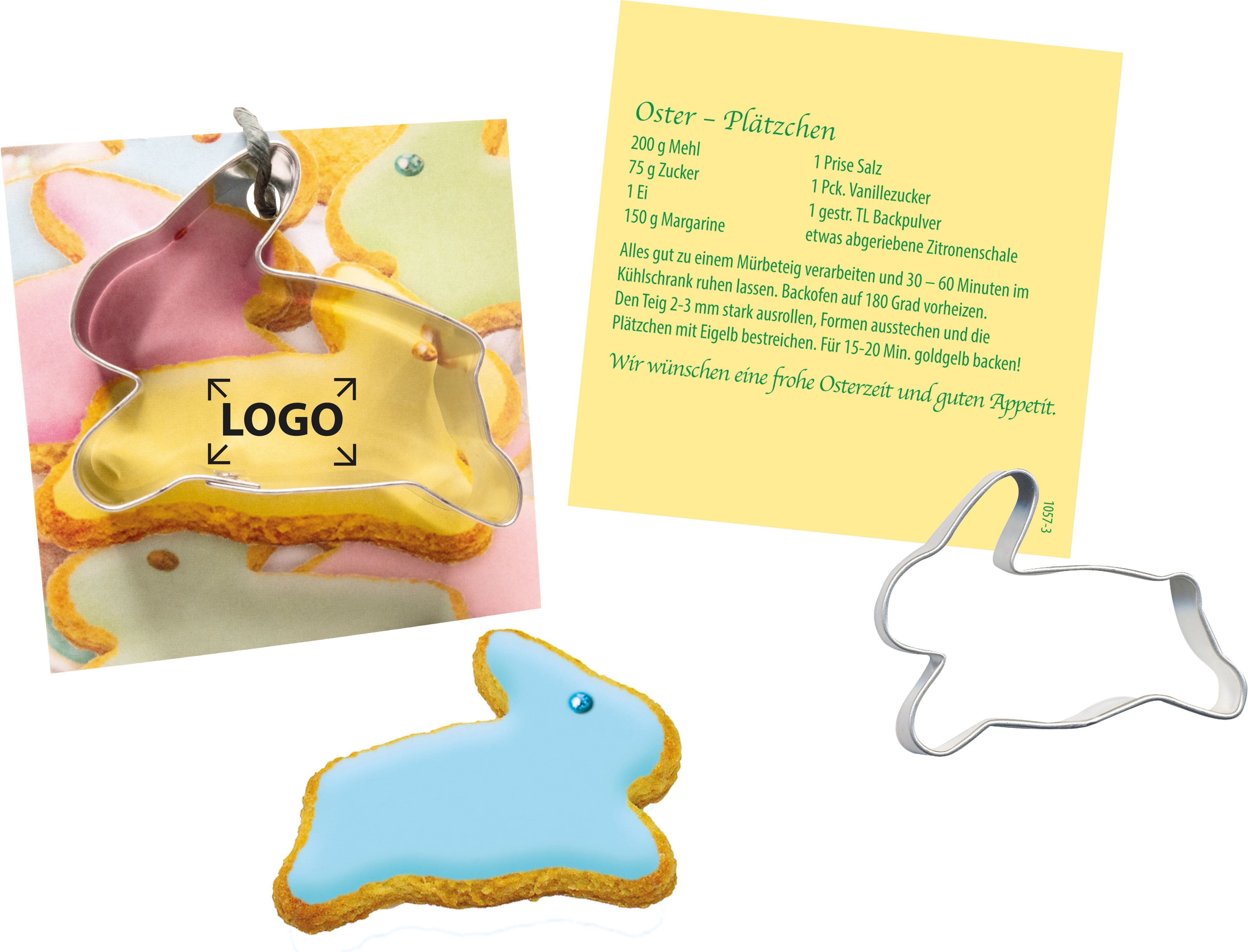 auf die Karte (7,0 x 7,0 cm)