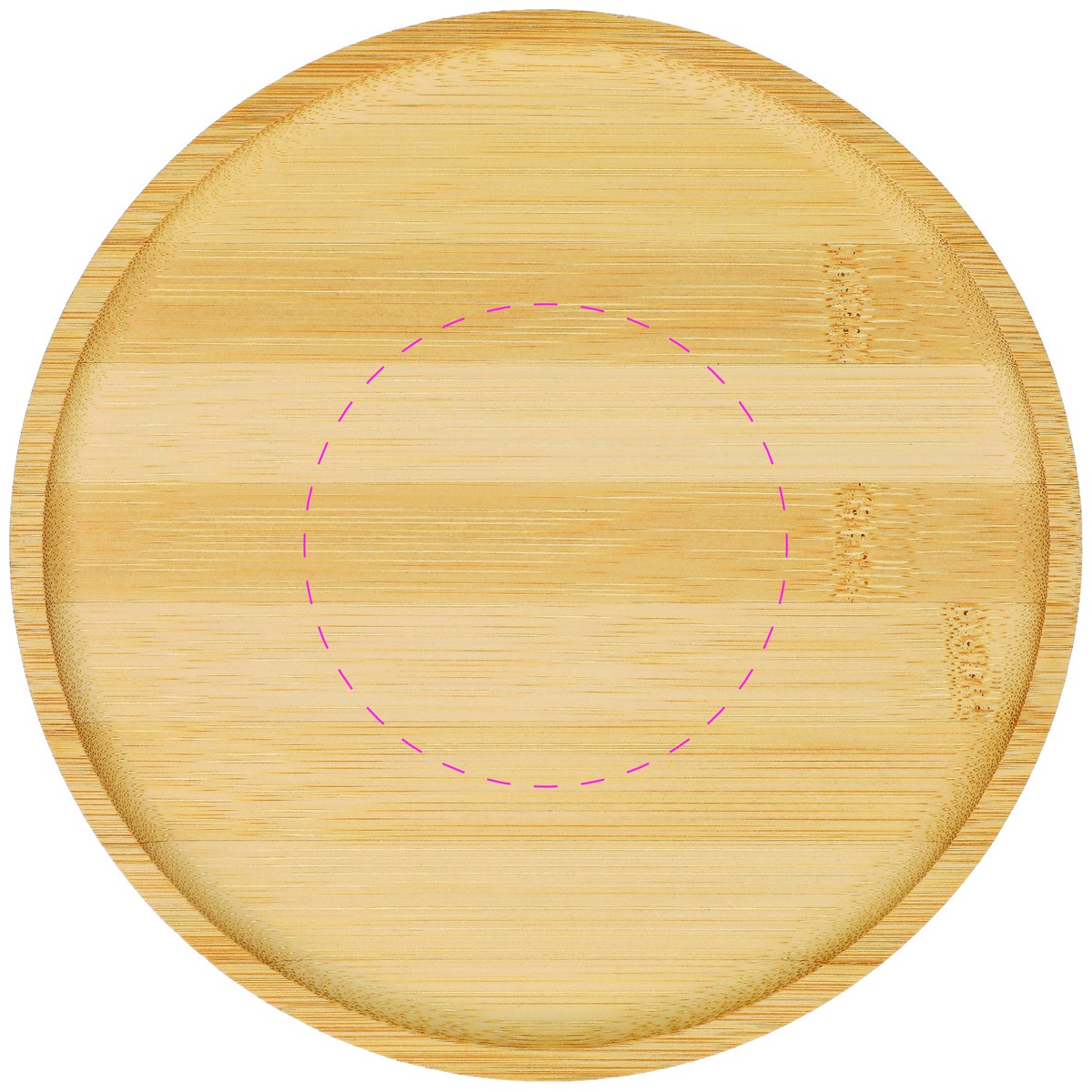 mittig (⌀ 90 mm)