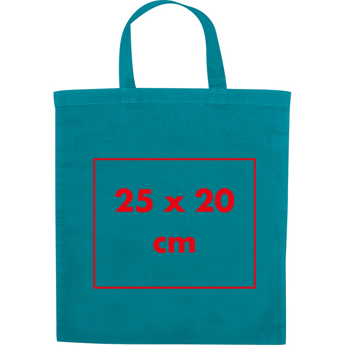 Auf die Tasche/Beutel (25 x 20 cm)