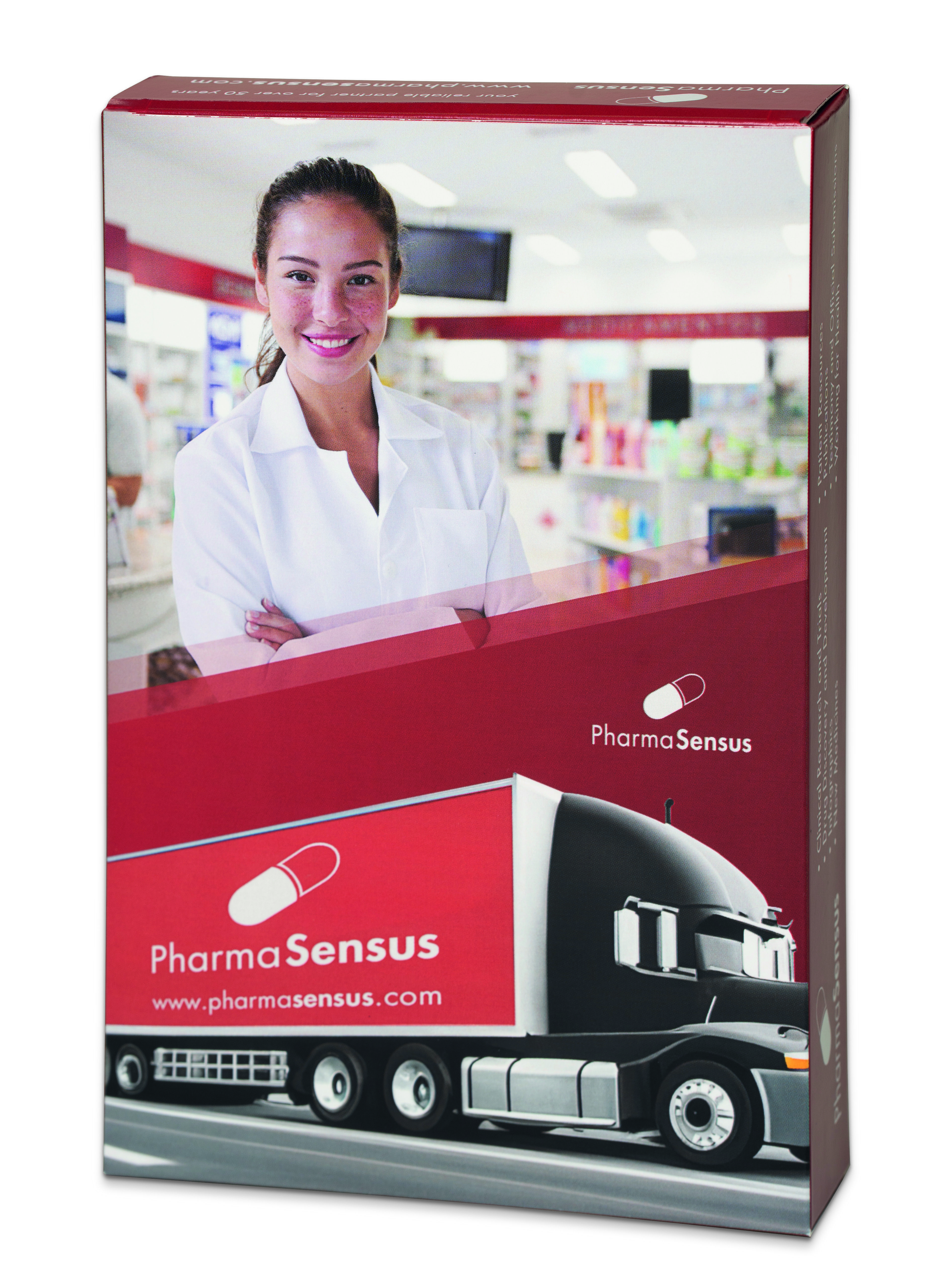 Auf zwei Sattelschlepper-Seitenwände (11,8  x  3 cm)