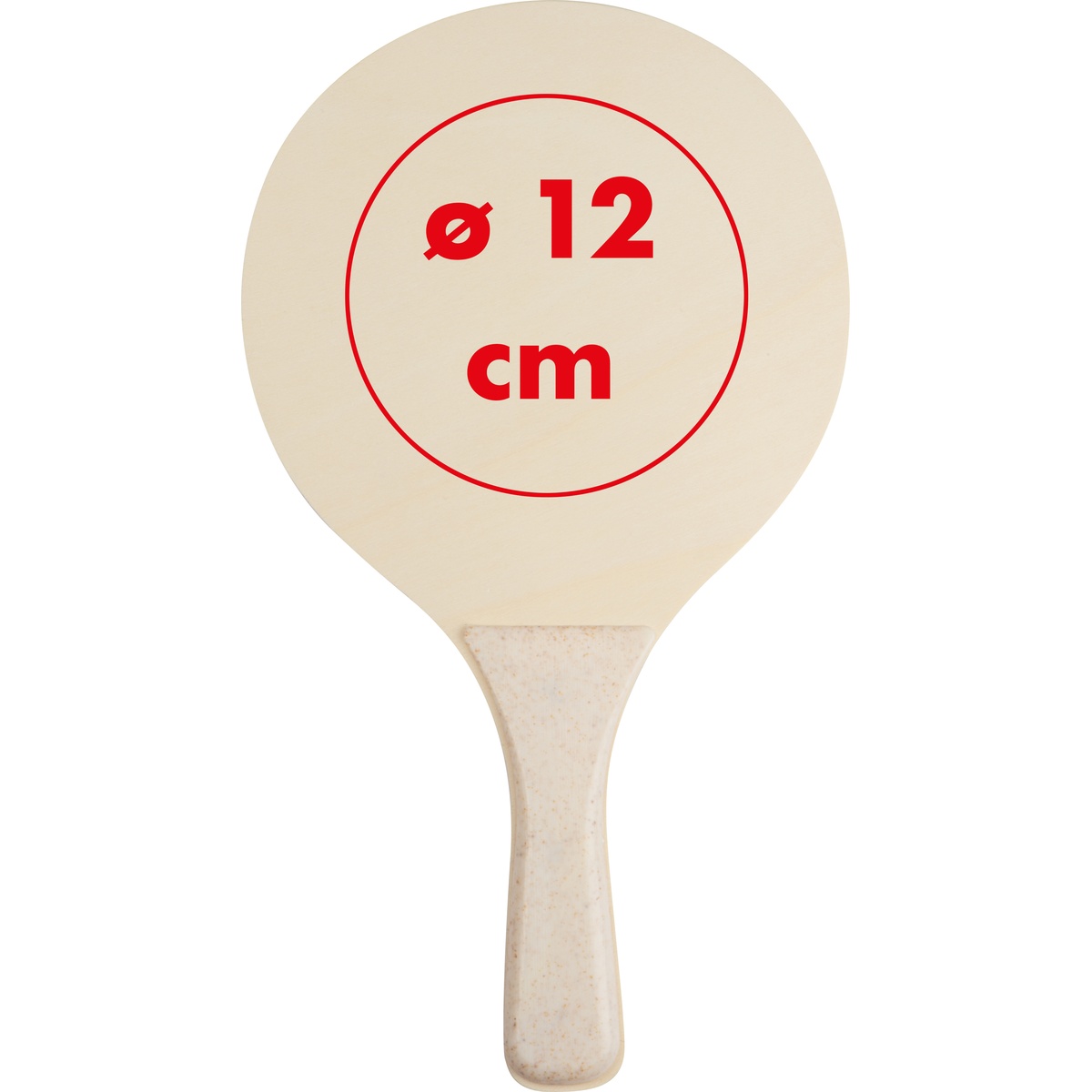 Auf der Vorderseite (ø 12 cm)