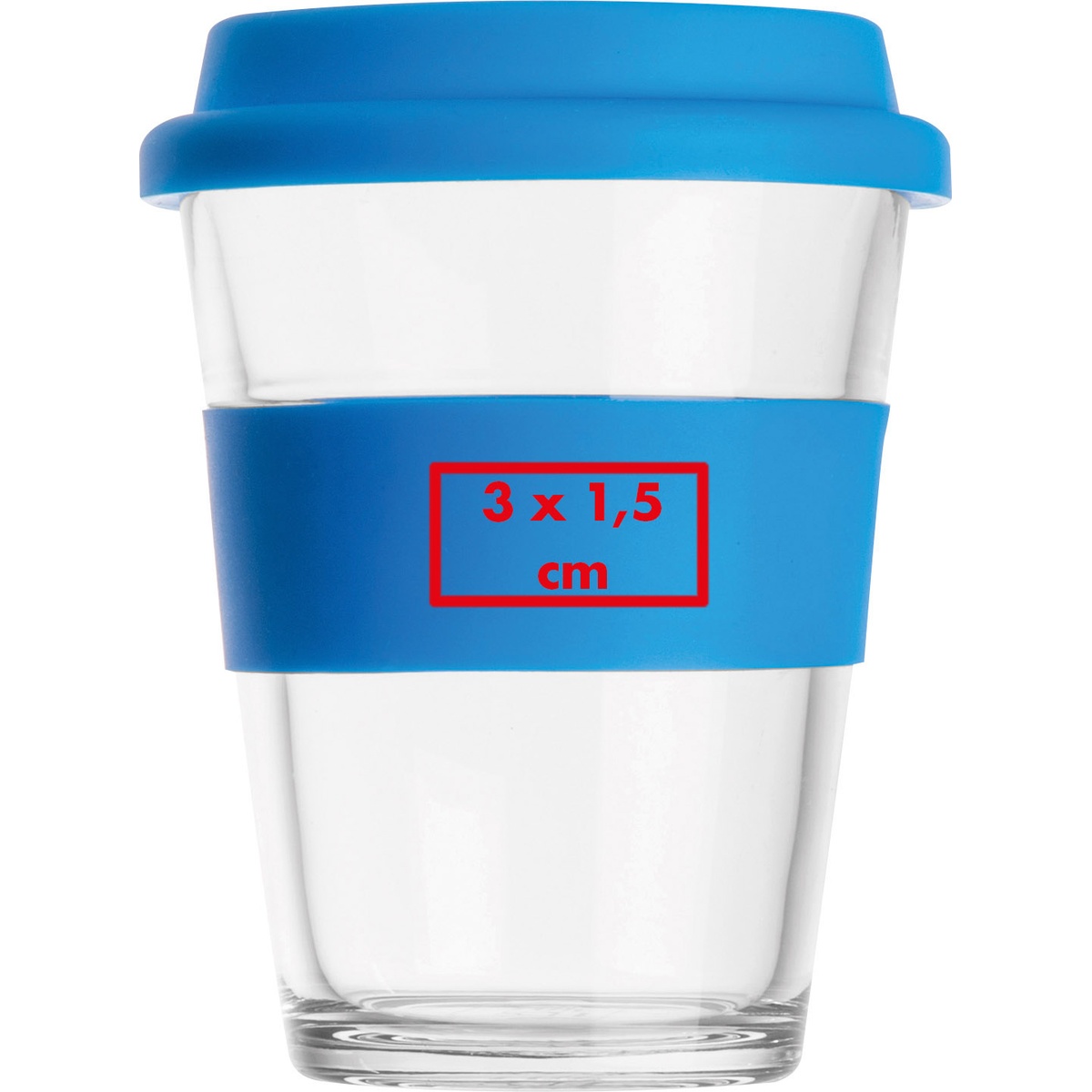 Auf dem Sleeve (3 x 1,5 cm)