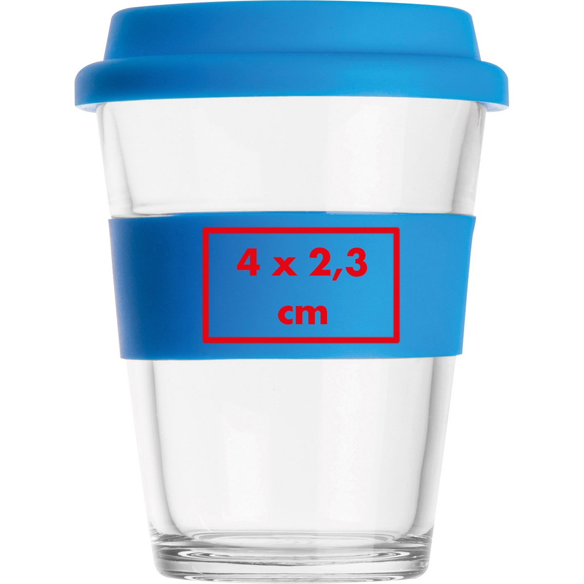 Auf dem Sleeve (4 x 2,3 cm)