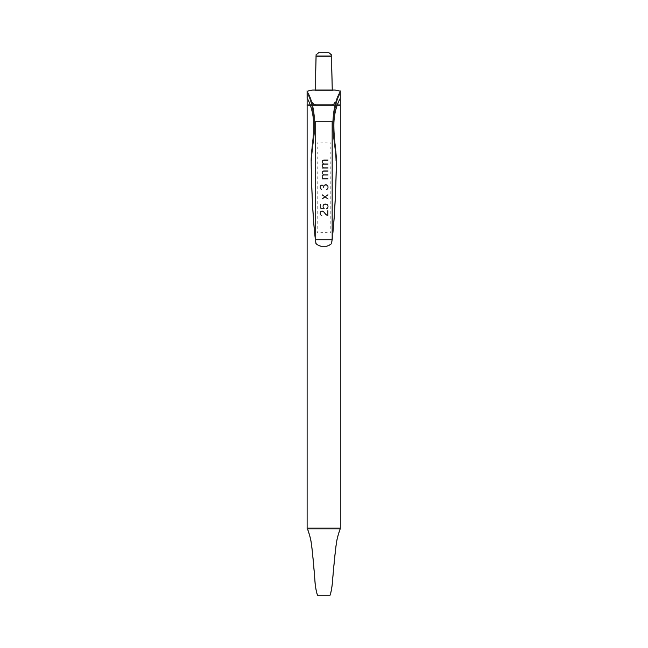 Clip Clip (0,3 x 2,5 cm)