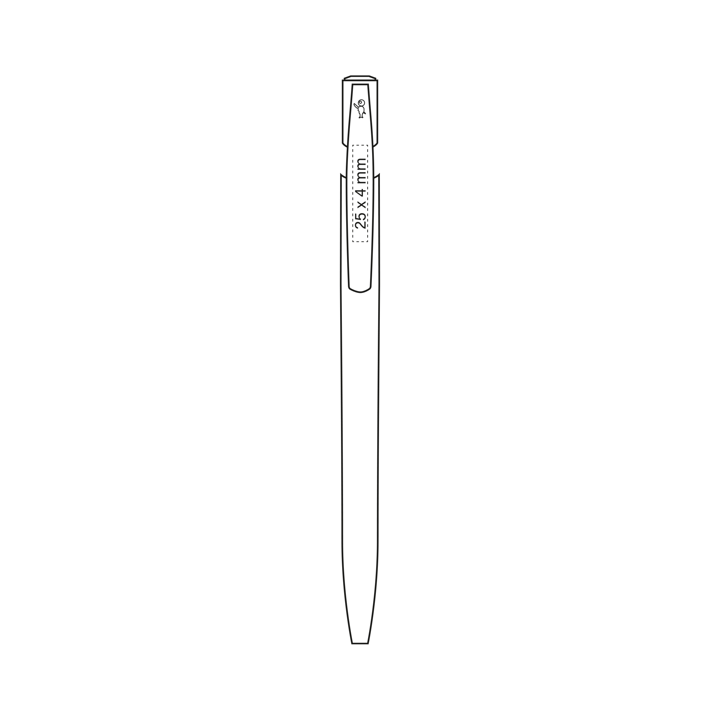 Clip Clip (0,4 x 2,5 cm)