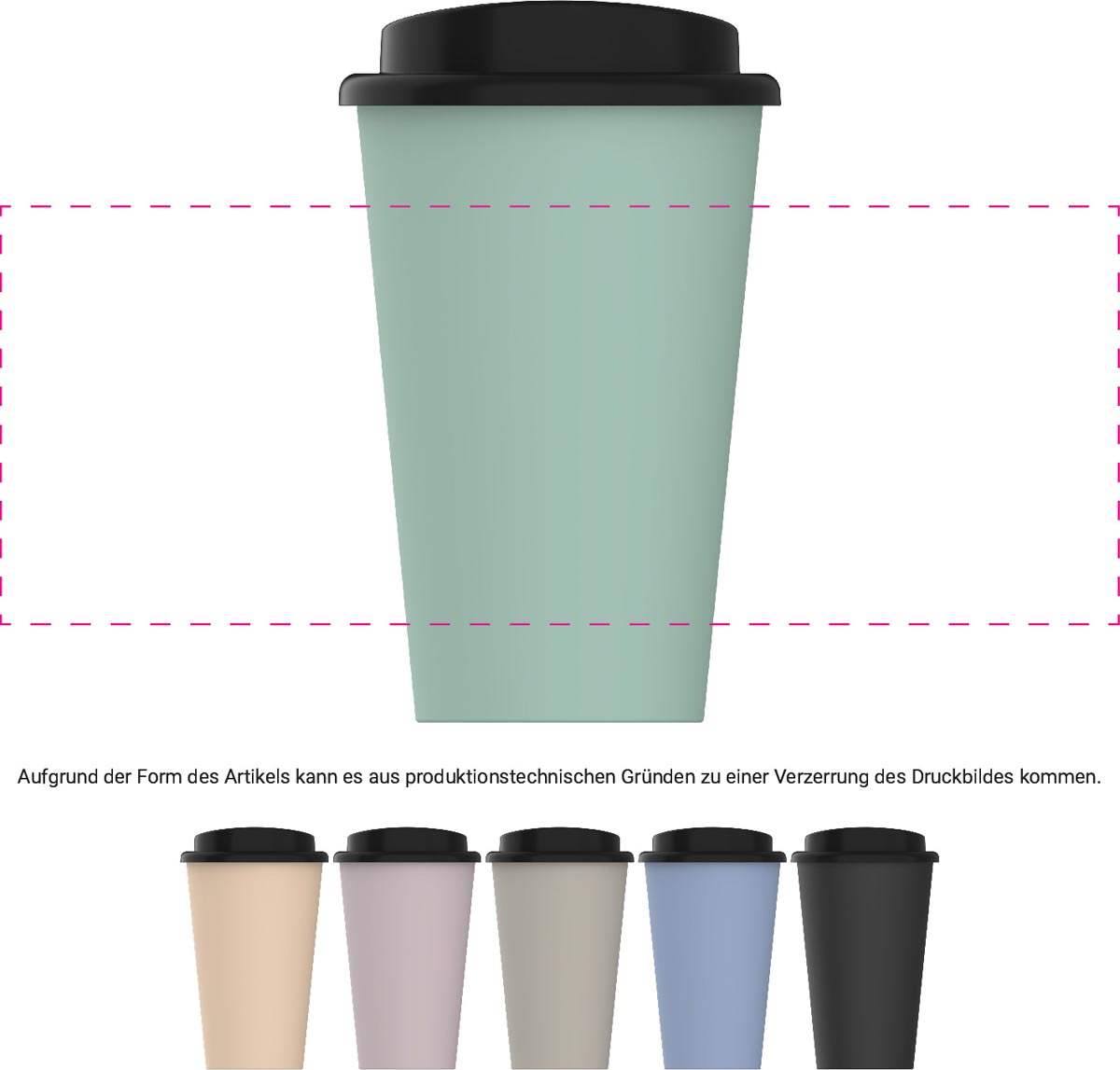 rundum 25 mm (22x9 cm)