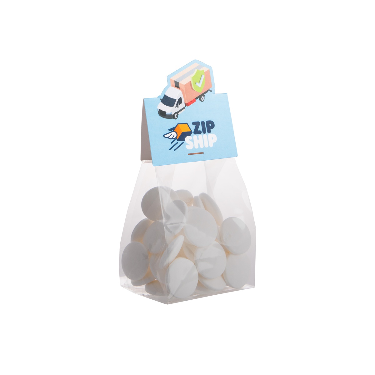 Beidseitig (6,8 x 10 cm)