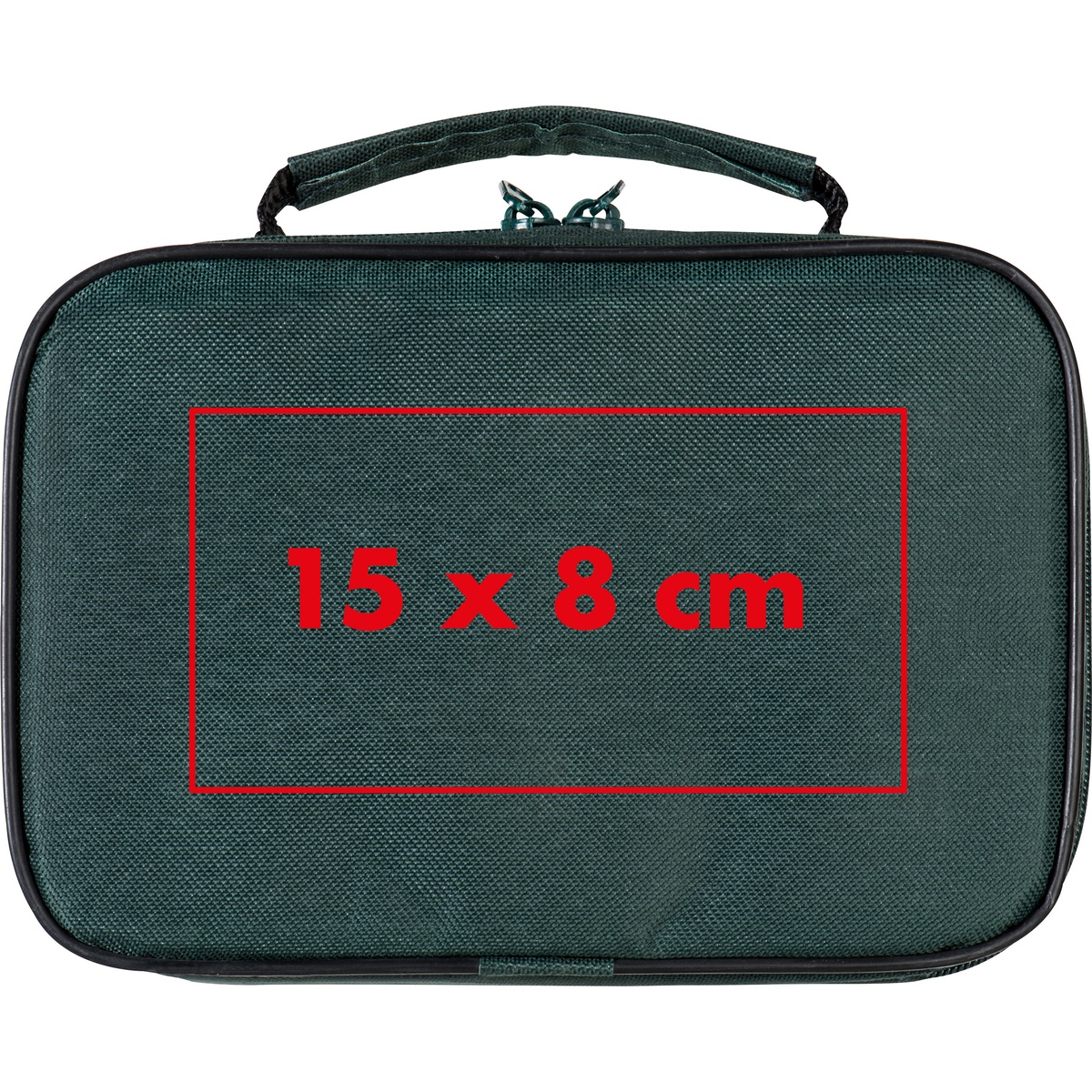 Auf die Tasche/Beutel (15 x 8 cm)