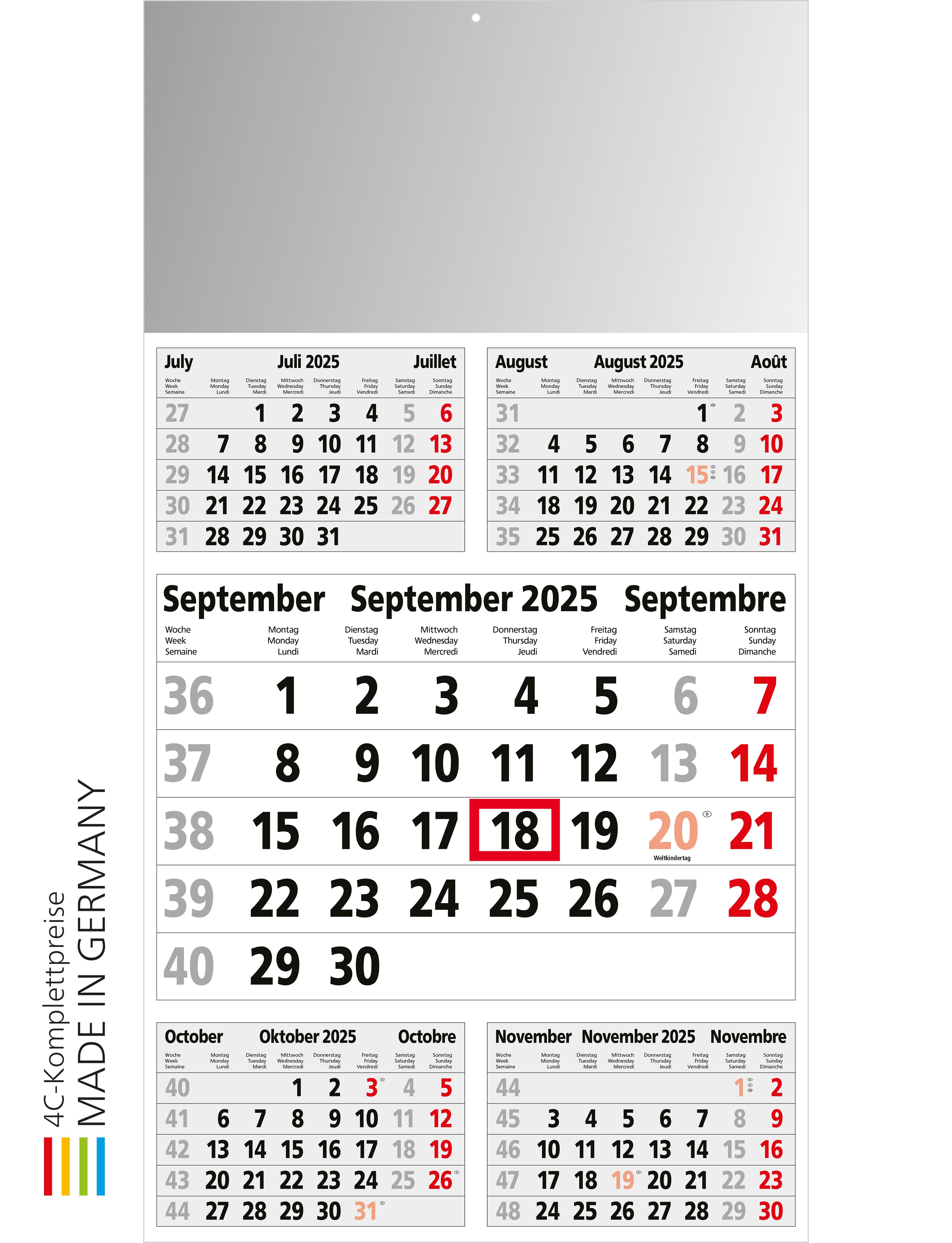 Kopfklappe (30,6 x 16,8 cm)