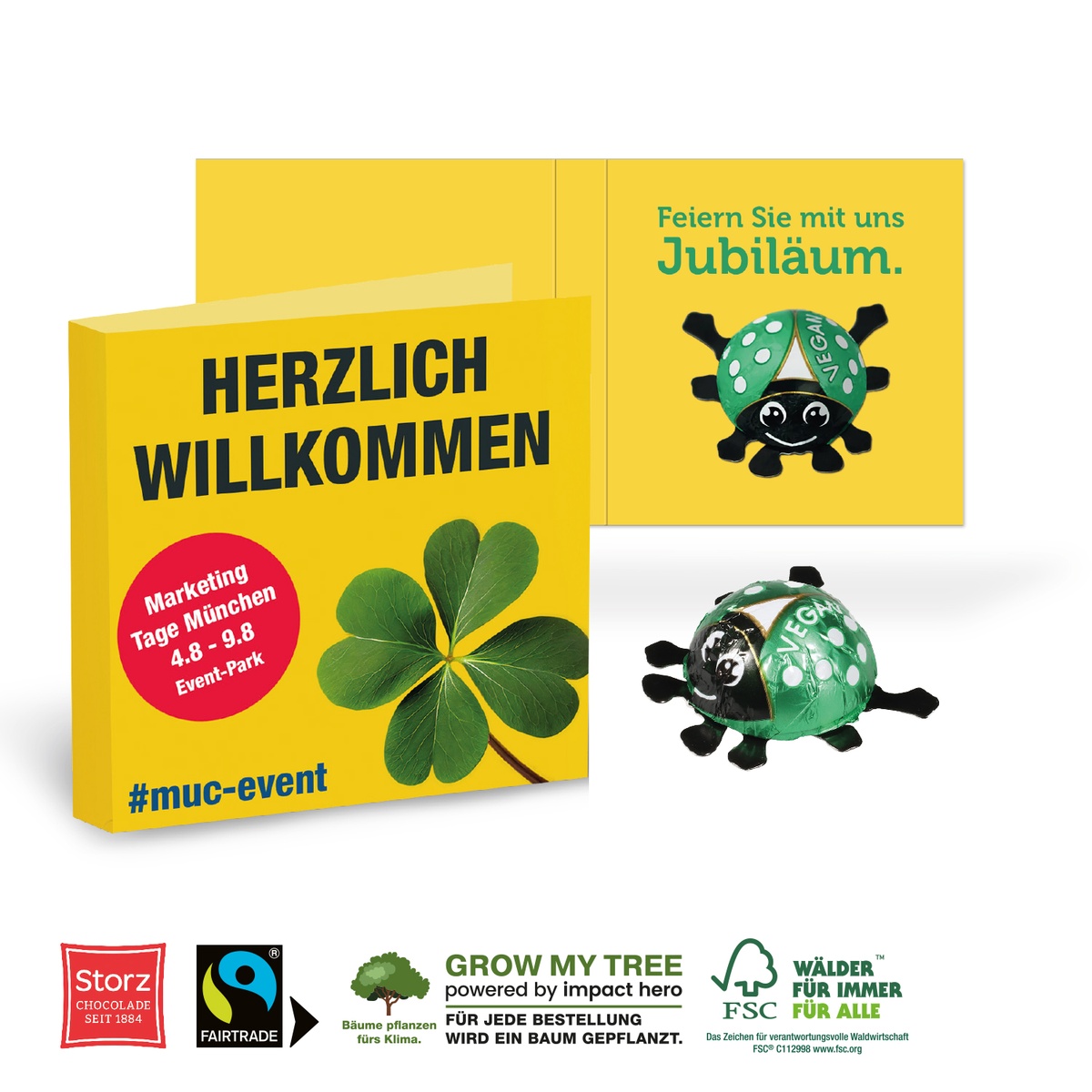 Rundum (ca. 65 x 65 x 15 mm (geschlossen))