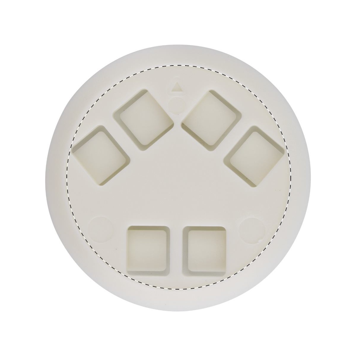 Komplette Oberfläche (Ø 5 cm)