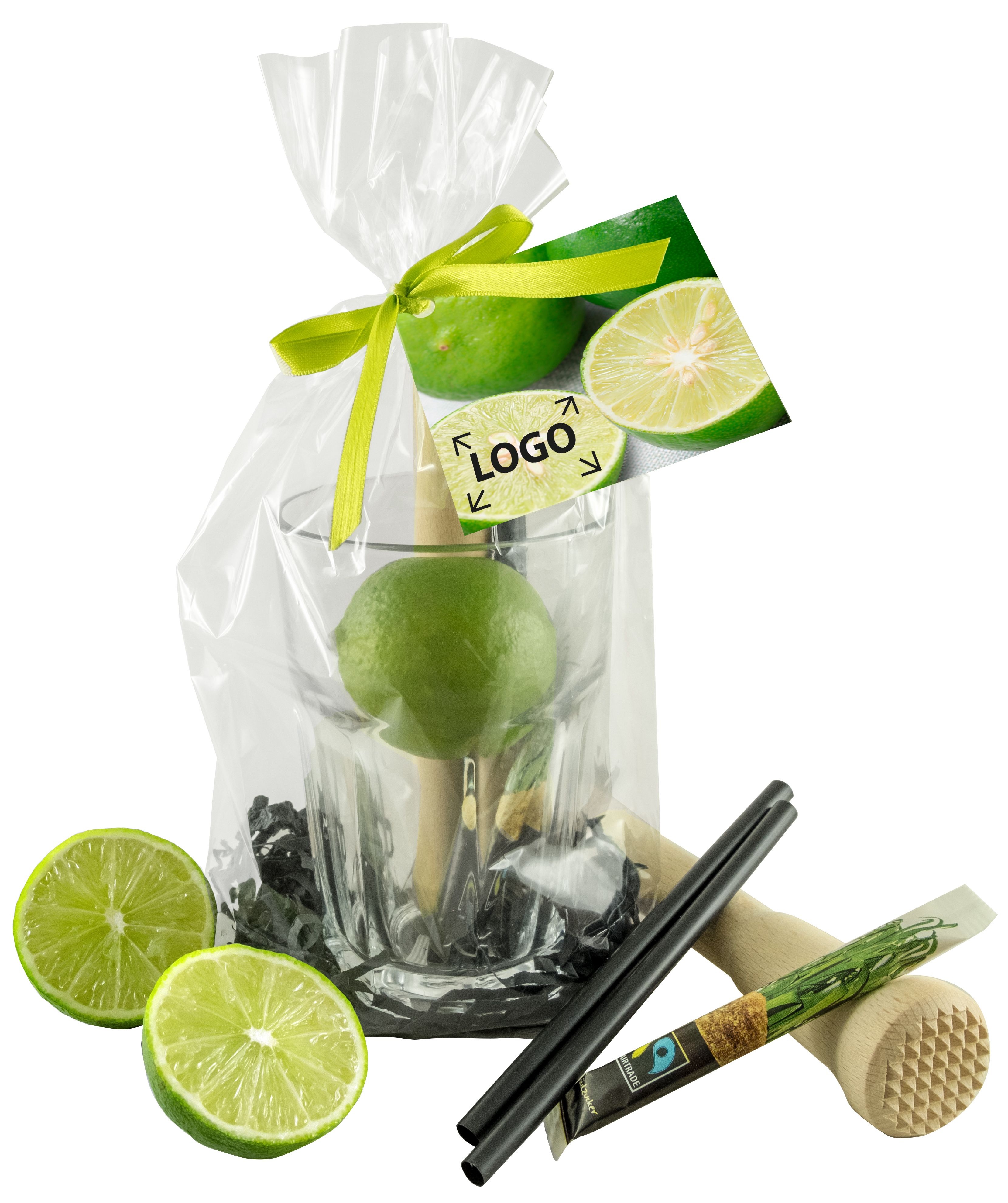 auf die Karte (7,0 x 7,0 cm)