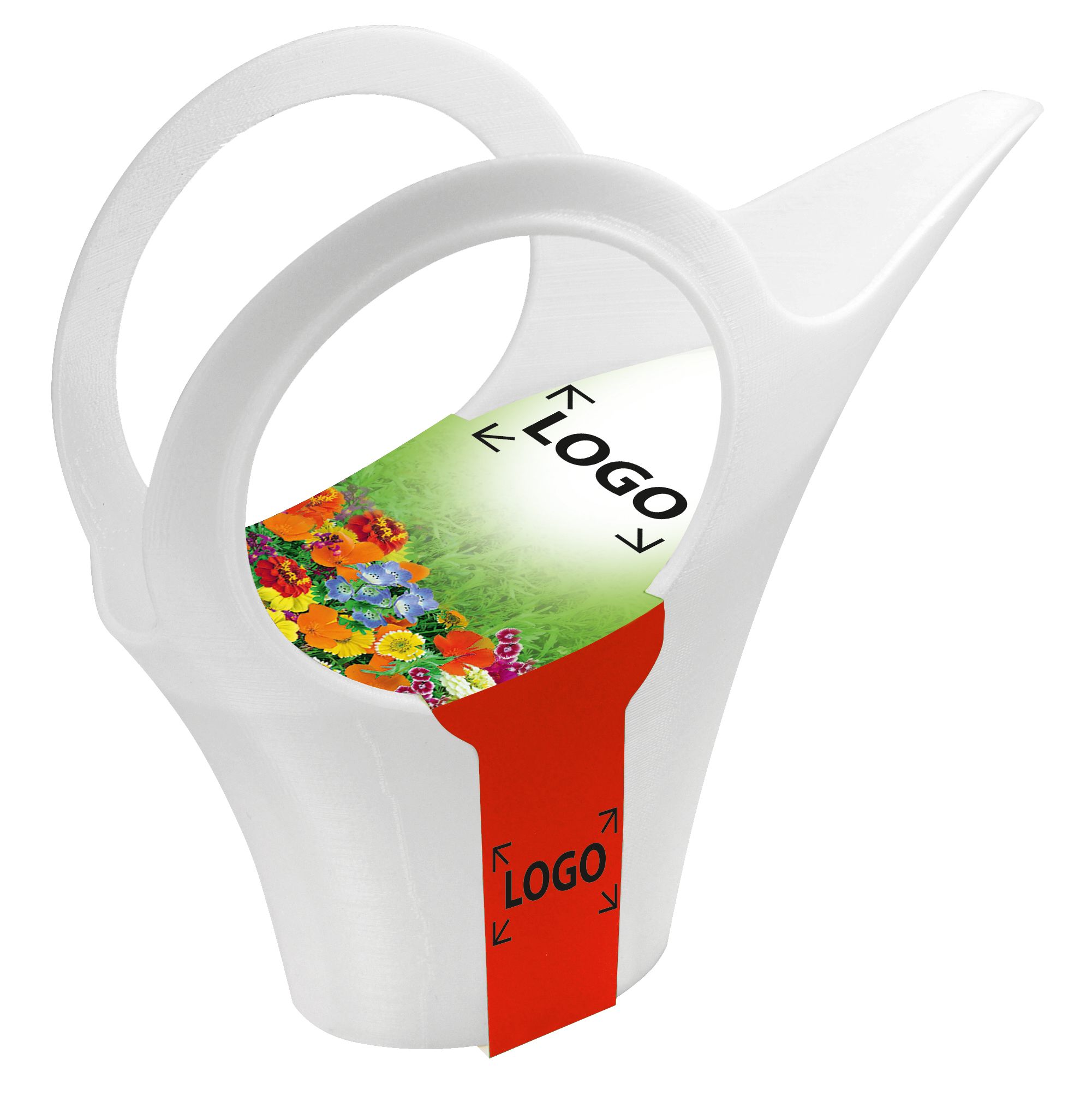 auf die Banderole (29,4 x 12,8 cm)