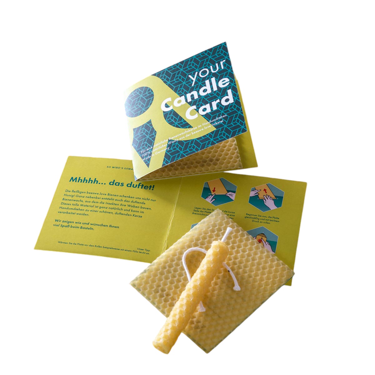 Label am Glas (210 x 105 mm)