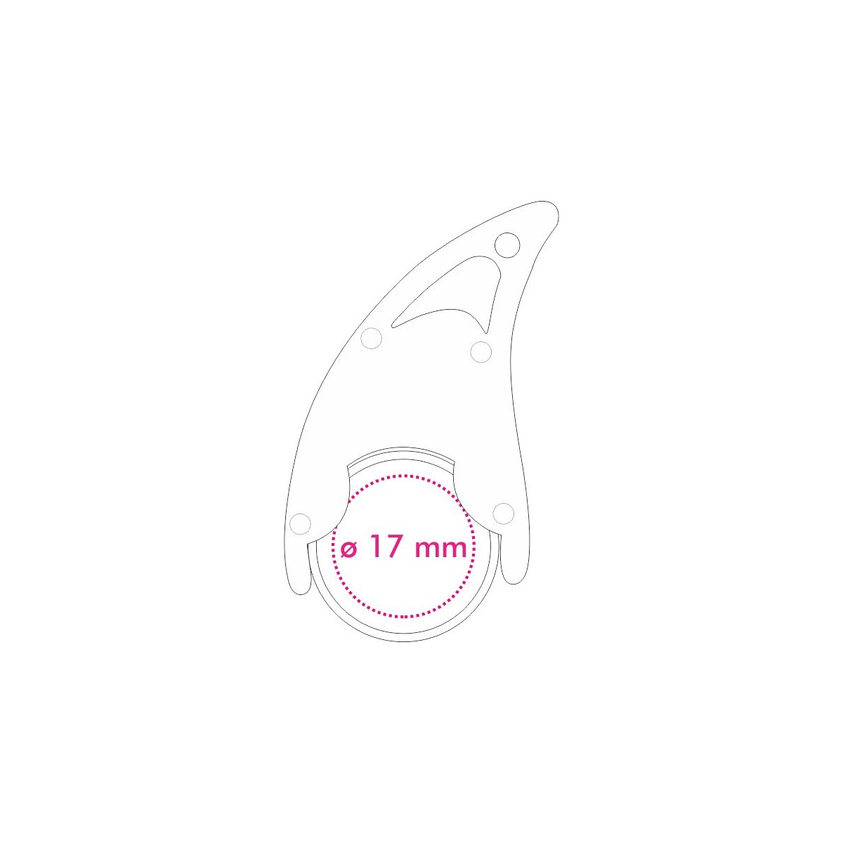 Chip Vorderseite (ø 1,7 cm)