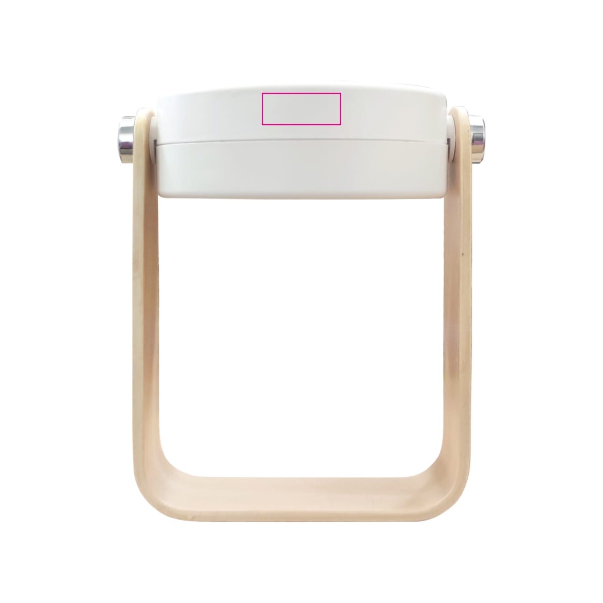 Am Sockel der Lampe (30 x 12 mm)