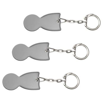 Einkaufswagenlöser Recycling mit Gliederkette und Ring