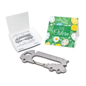 Geschenkartikel: ROMINOX® Key Tool im Motiv-Mäppchen Frohe Ostern