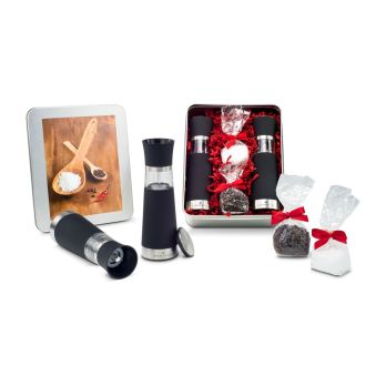 Geschenkset / Präsenteset: Salz- & Pfeffermühlen Set