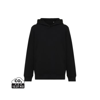 Iqoniq Yengo KidsHoodie mit Seitentaschen aus rec. Baumwolle