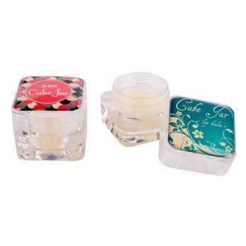 Lippenpflege im transparenten Kubus "Lipcare Cube"