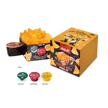 Nacho Box im Schuber 100 g + 90 g (Dip)