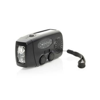 RescueWave Notfallradio aus RCS recyceltem Kunststoff