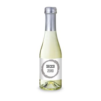 Secco ZERO - Schäumendes Getränk aus alkoholfreiem Wein - Flasche klar - 0,2 l