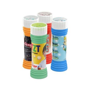 Seifenblasen, 50 ml, indiv. Aufkleber