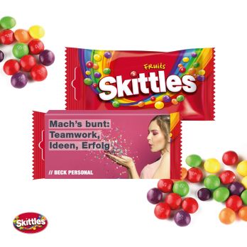 Skittles® Werbeschuber