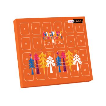 XS Adventskalender, Tannenbaum bunt
