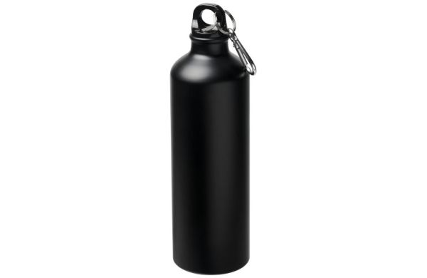 Oregon 770 ml matte Sportflasche mit Karabinerhaken - schwarz 