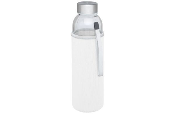 Bodhi 500 ml Glas-Sportflasche - weiss 