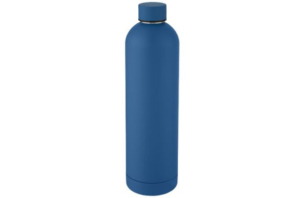 Spring 1 l Kupfer-Vakuum Isolierflasche - Tech blue 