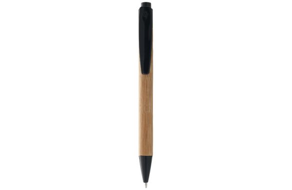 Borneo Bambus Kugelschreiber - natur, schwarz 