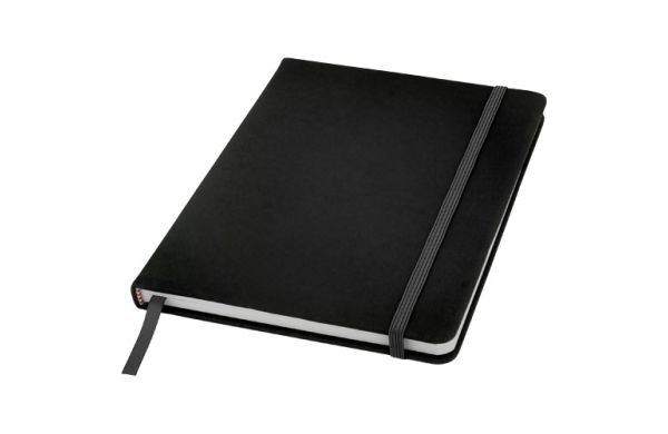 Spectrum A5 Notizbuch mit leeren Seiten - schwarz 