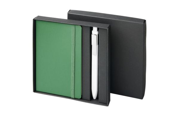 Moleskine Bundle Geschenkbox für ein Notizbuch und Stift - schwarz 