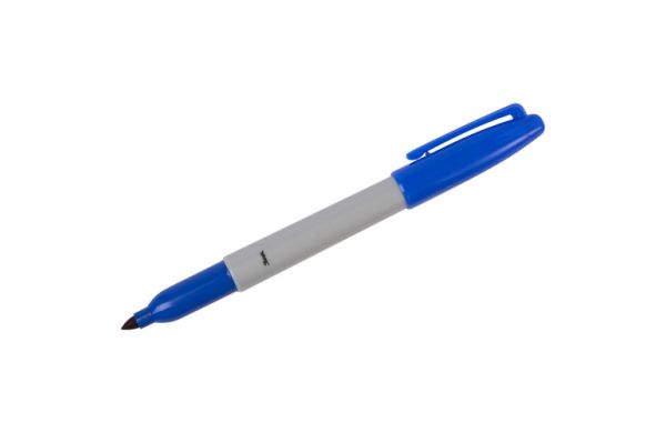 Sharpie® Textmarker - blau, weiss 