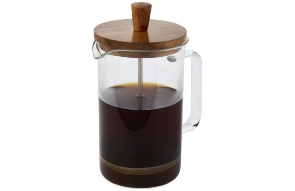 Ivorie 600 ml Kaffeebereiter - transparent, holz 