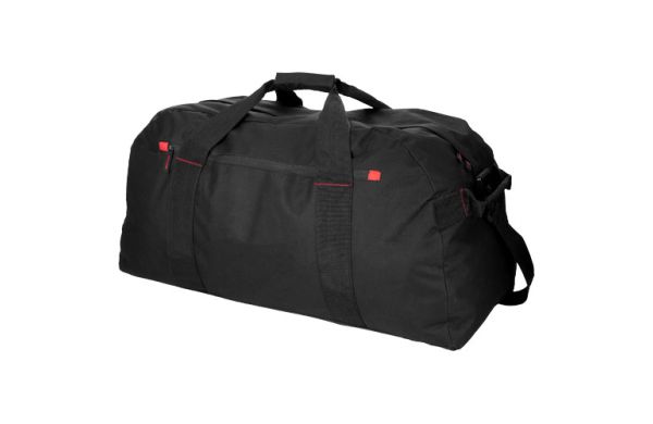 Vancouver extragroße Reisetasche 75L - schwarz, rot 